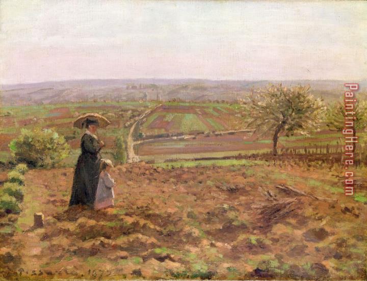 Camille Pissarro The Road to Rouen